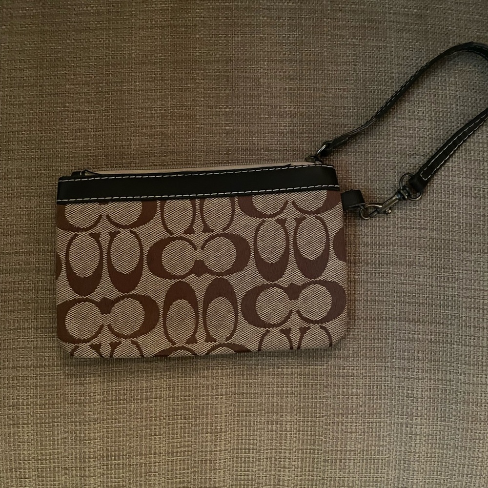 Vintage Coach Wristlet
